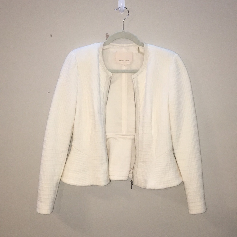 White Rebecca Taylor Jacket size 0.